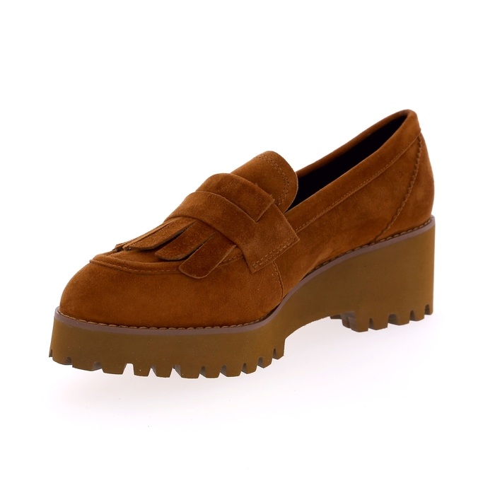 Gioia instappers - instapschoenen cognac cognac