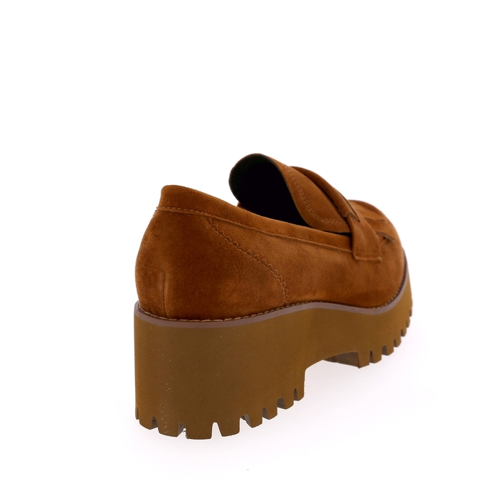 Gioia instappers - instapschoenen cognac cognac