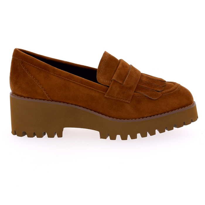 Gioia instappers - instapschoenen cognac cognac