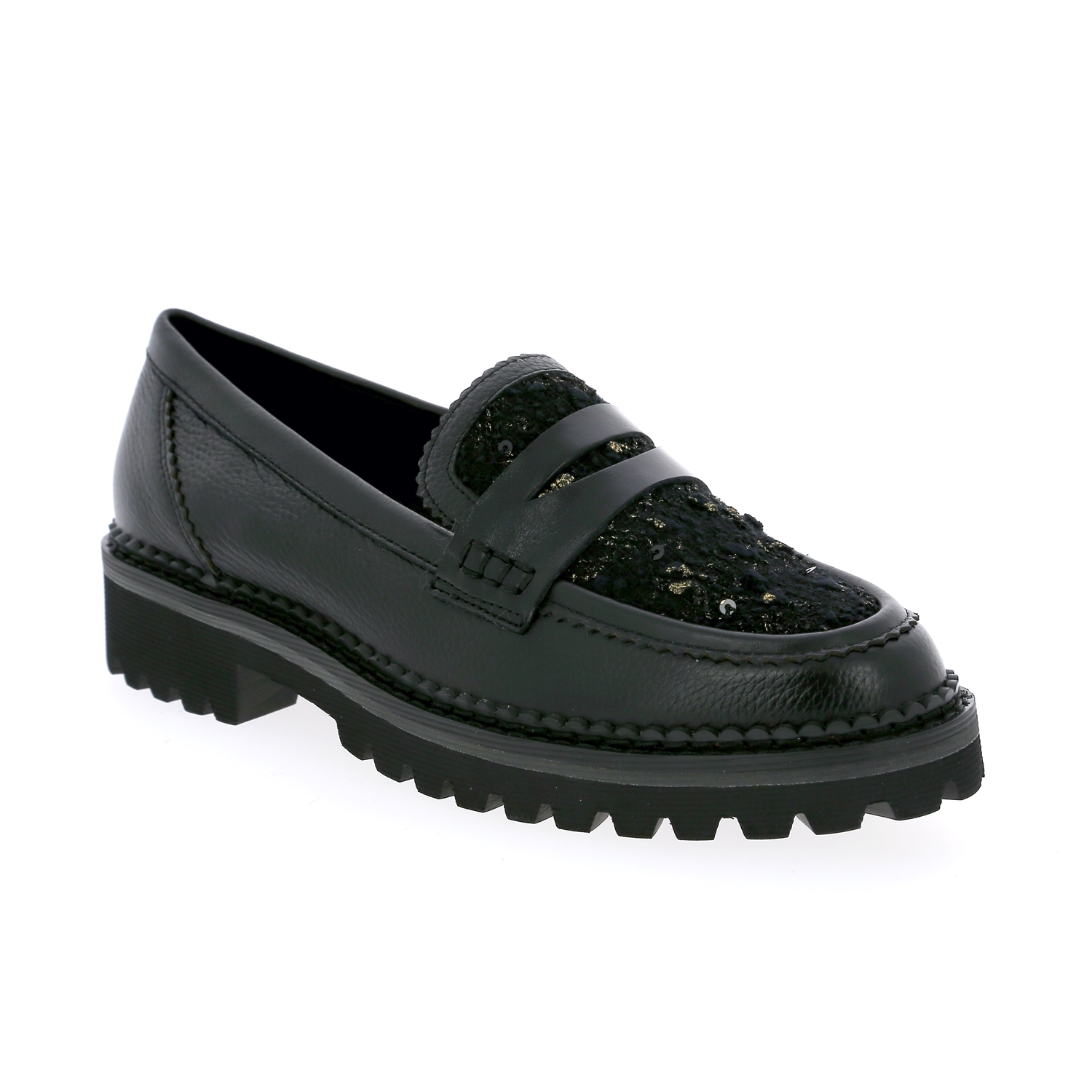 Zoom Gioia moccassins noir