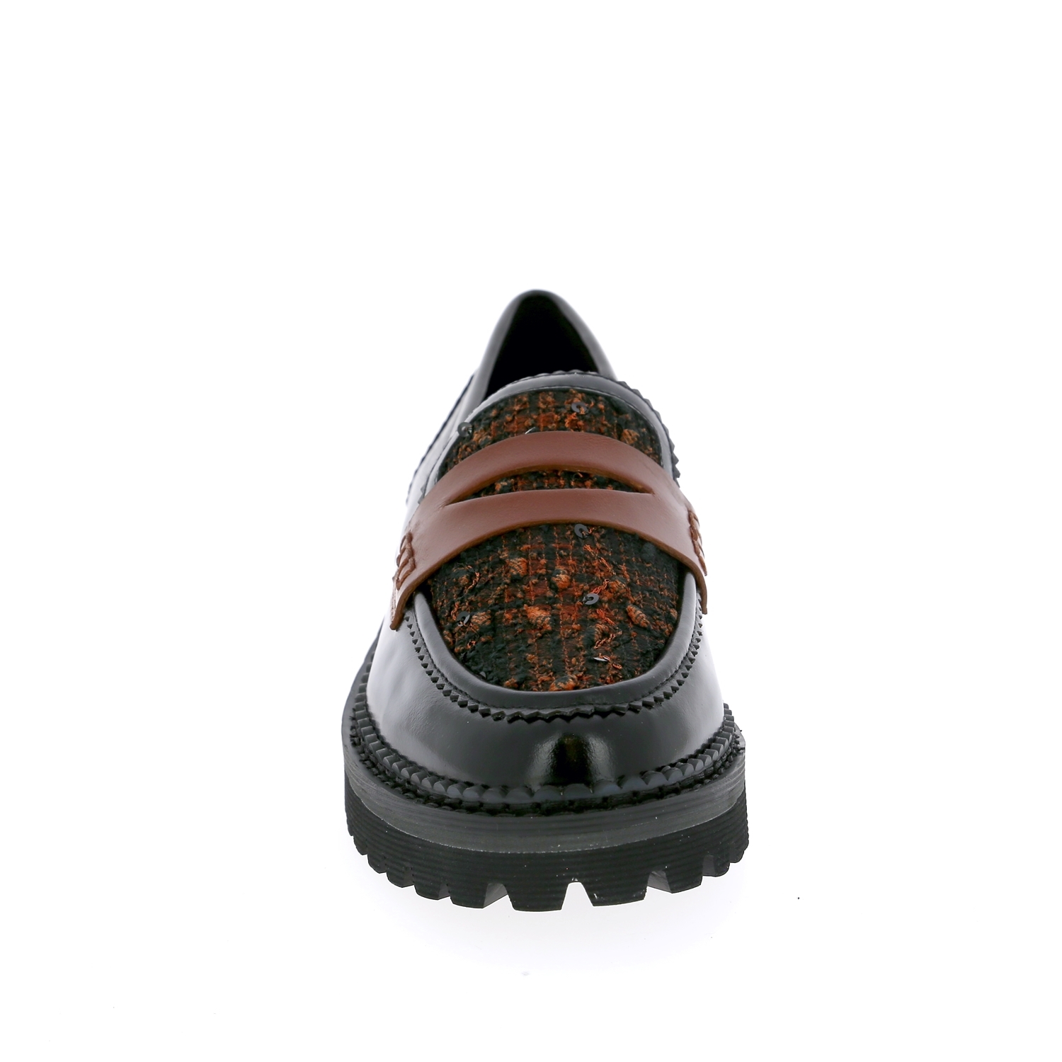Zoom Gioia moccassins noir