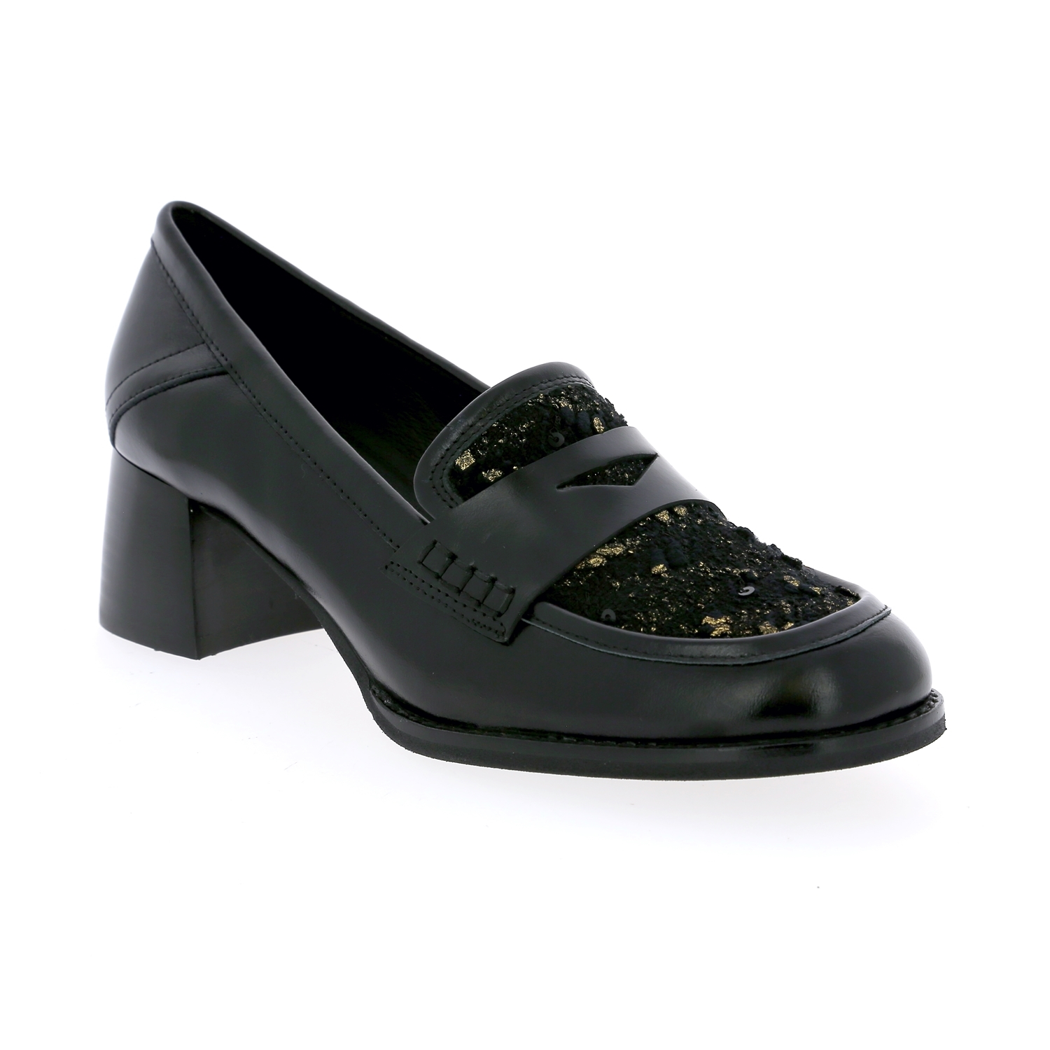 Zoom Gioia moccassins noir