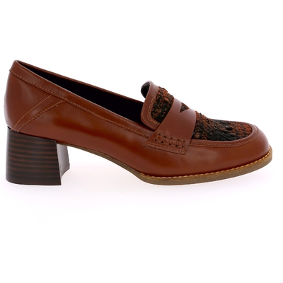 Gioia instappers - instapschoenen cognac
