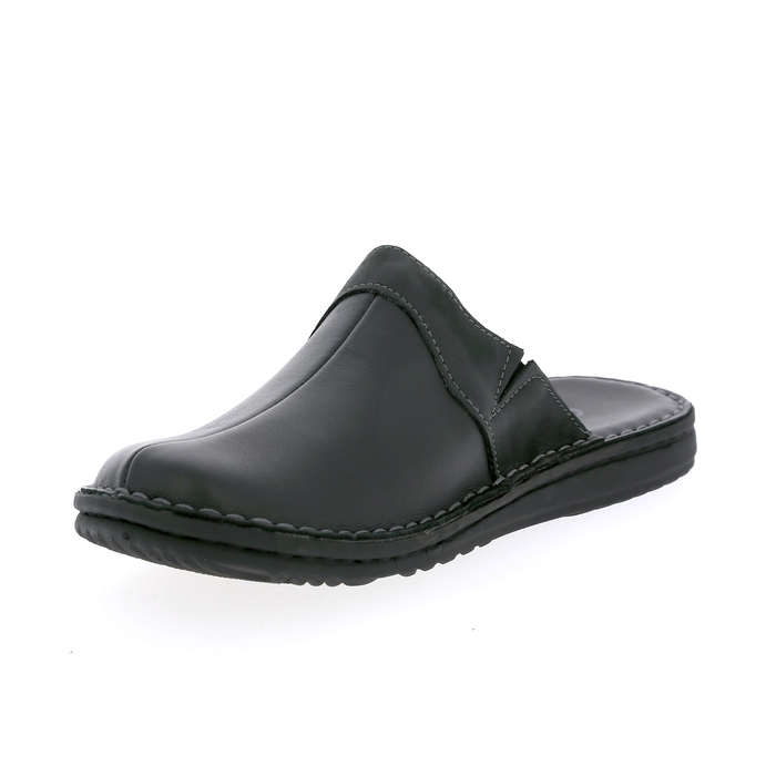 Cypres pantoffels zwart zwart