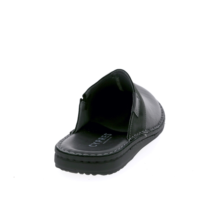 Cypres pantoffels zwart zwart