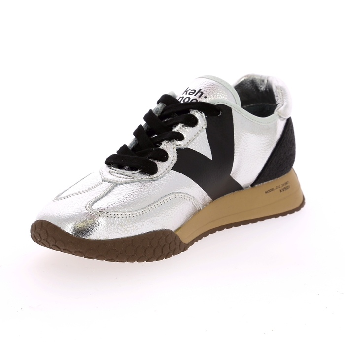 Keh-noo sneakers zilver zilver