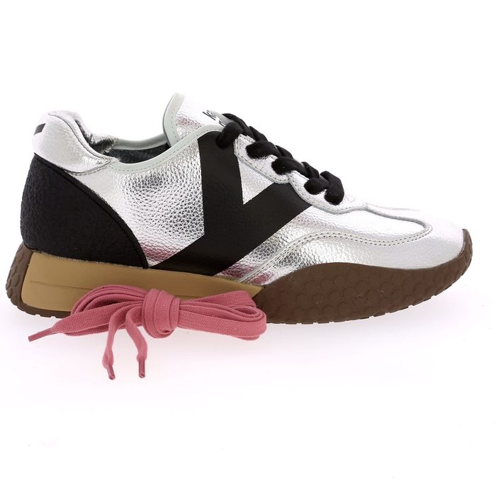 Keh-noo sneakers zilver zilver