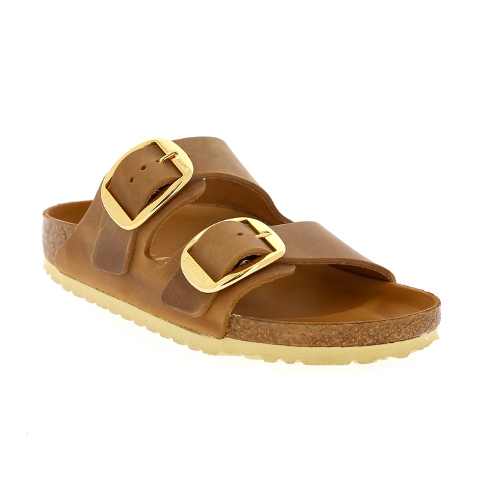 Birkenstock muiltjes - slippers kaki