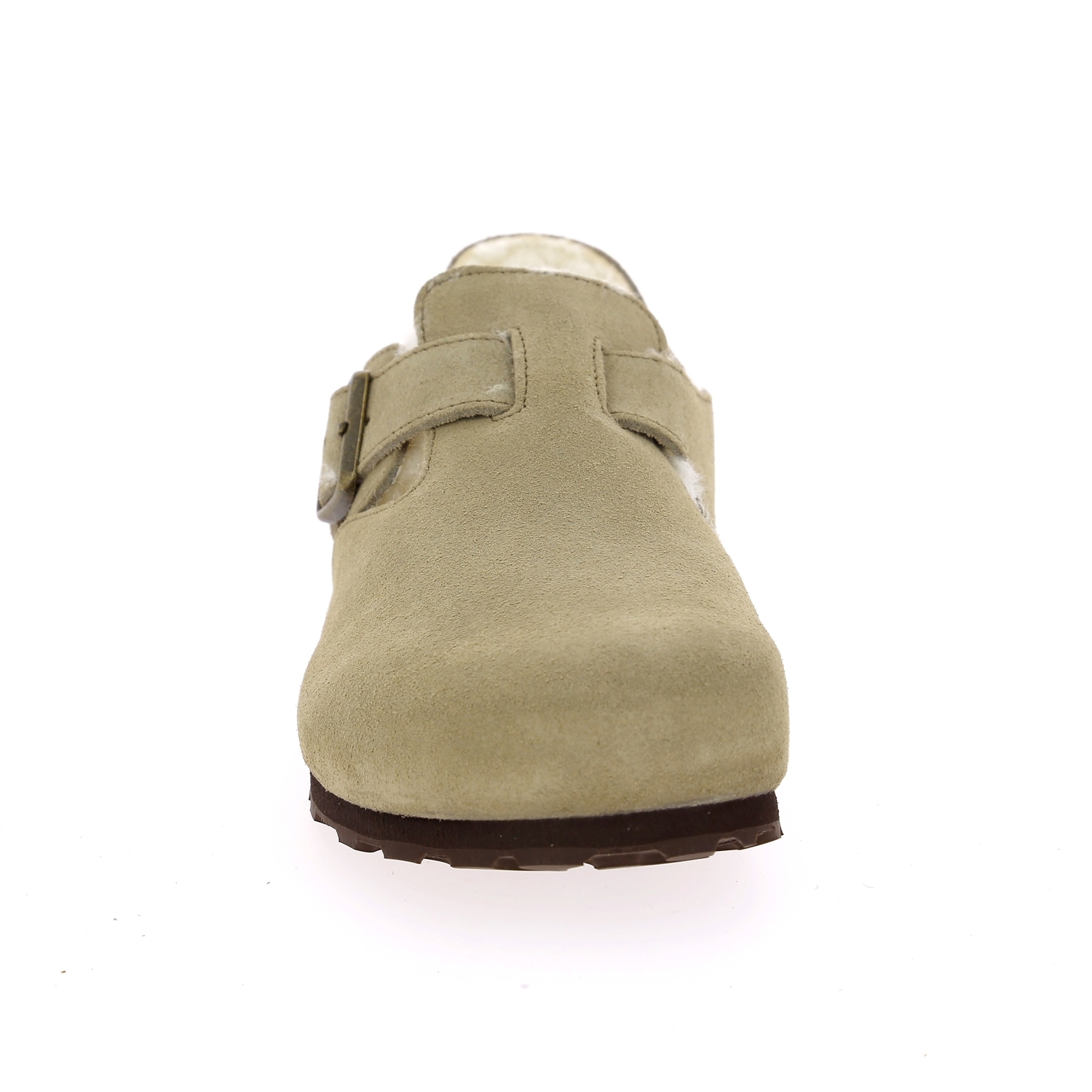 Zoom Birkenstock muiltjes taupe