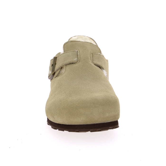 Birkenstock muiltjes taupe taupe