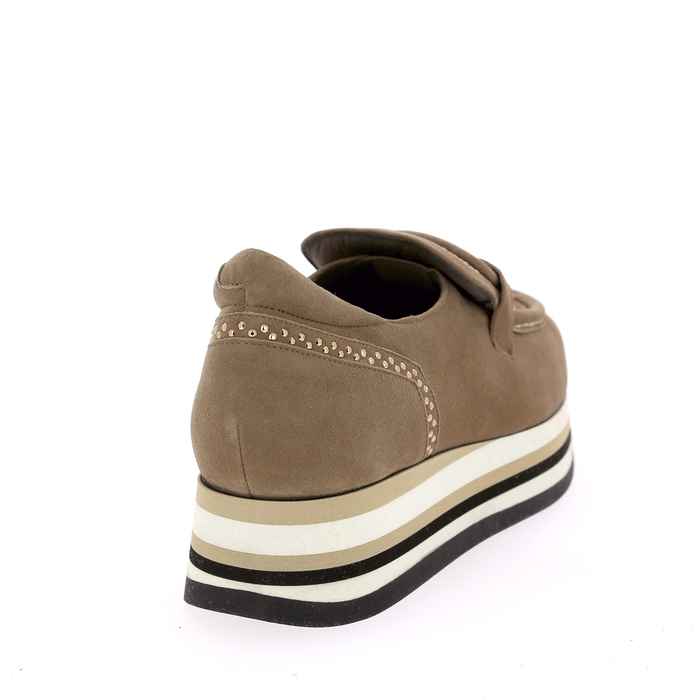 Softwaves instappers - instapschoenen taupe taupe