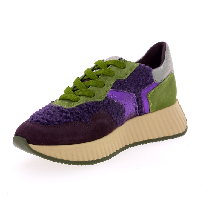 Softwaves sneakers paars paars