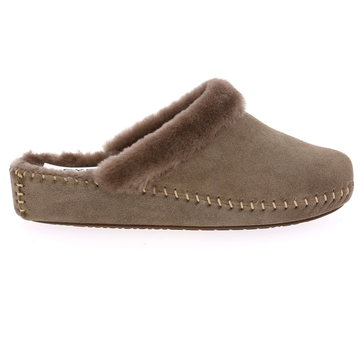 Cypres pantoufles camel camel