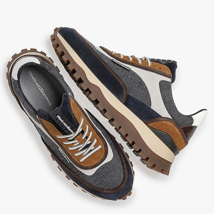 Floris Van Bommel sneakers blauw blauw