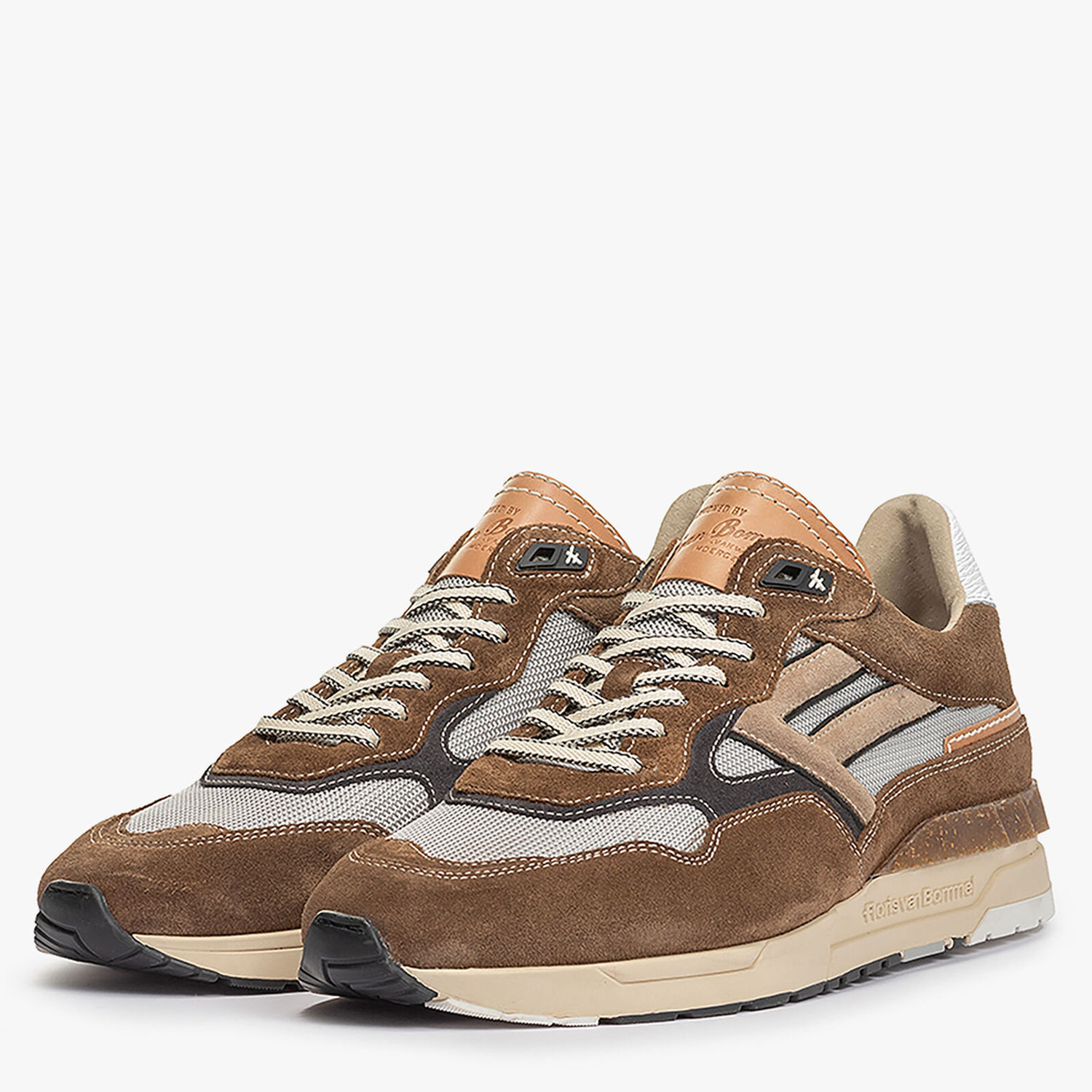 Zoom Floris Van Bommel sneakers cognac