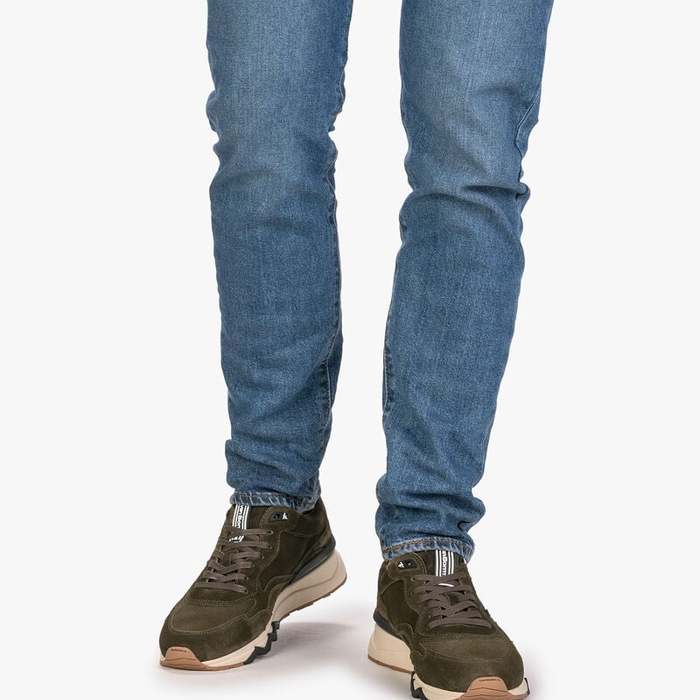 Floris Van Bommel sneakers kaki kaki