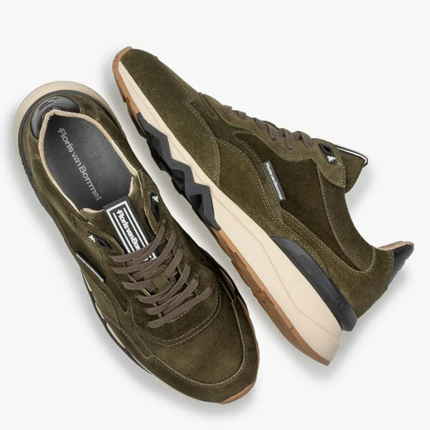Zoom Floris Van Bommel sneakers kaki