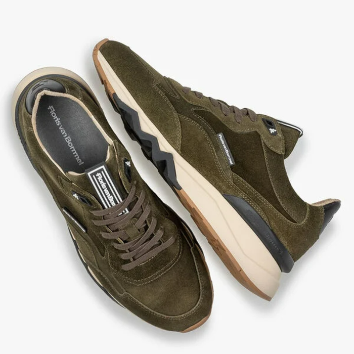 Floris Van Bommel sneakers kaki kaki