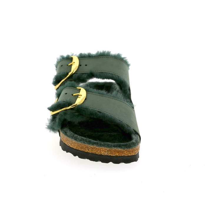 Birkenstock muiltjes - slippers kaki kaki