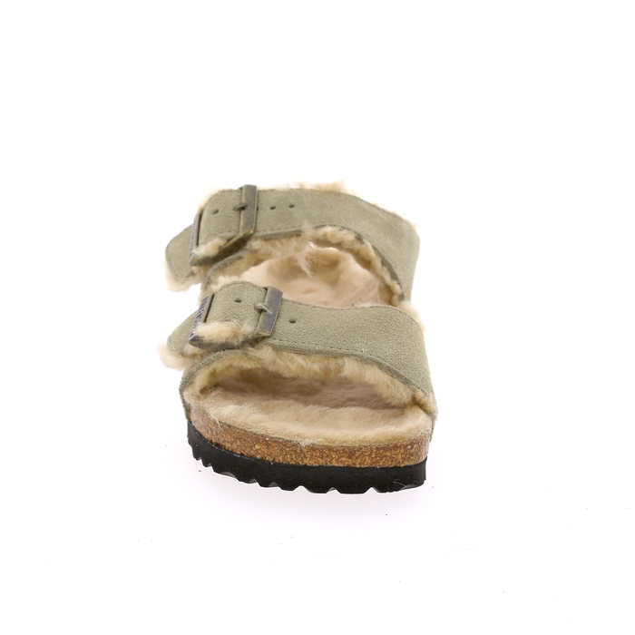 Birkenstock muiltjes - slippers taupe taupe
