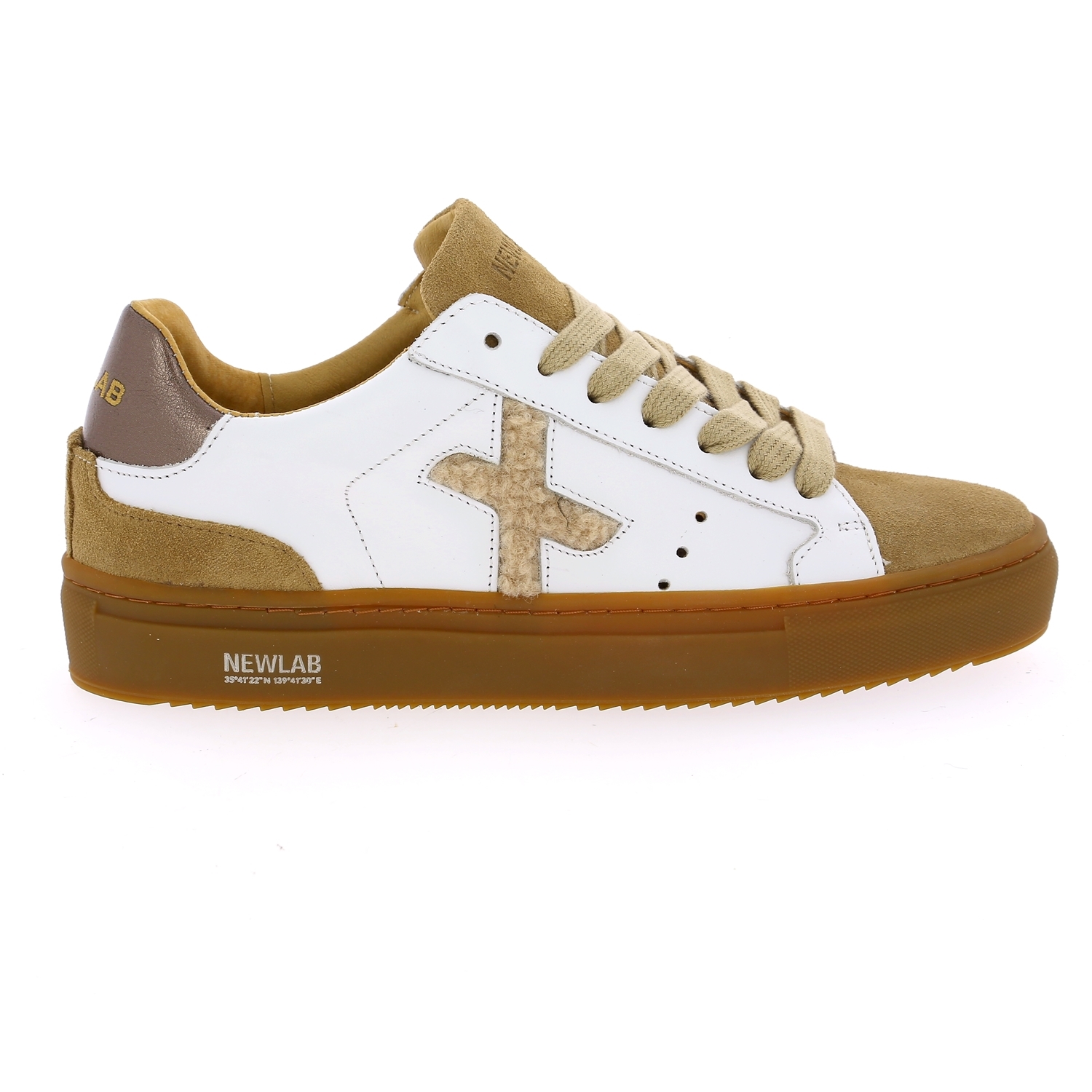 Zoom Newlab basket blanc