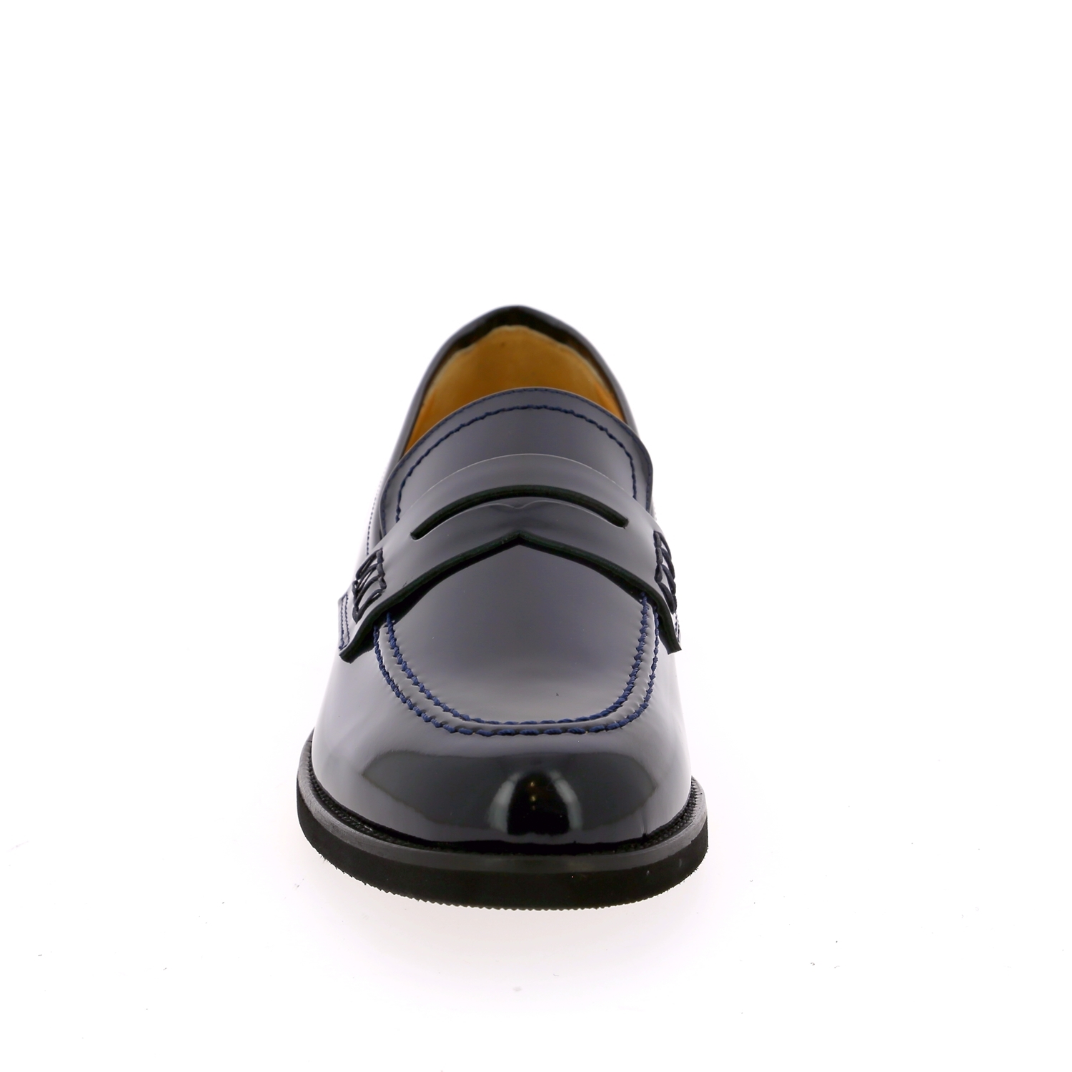 Zoom Luca Grossi moccassins bleu