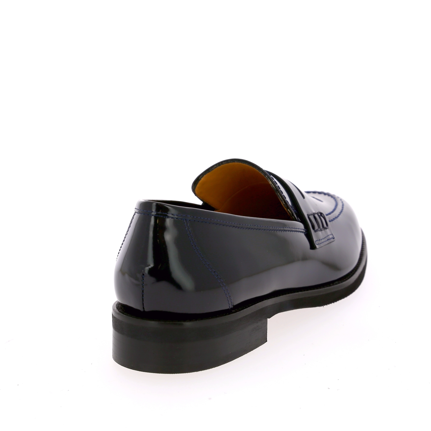 Zoom Luca Grossi moccassins bleu