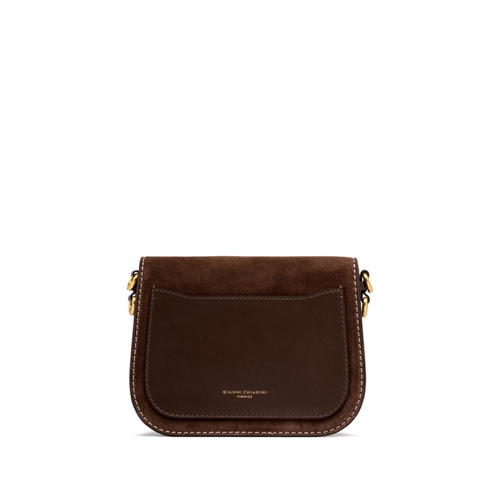 Gianni Chiarini schoudertas bruin bruin