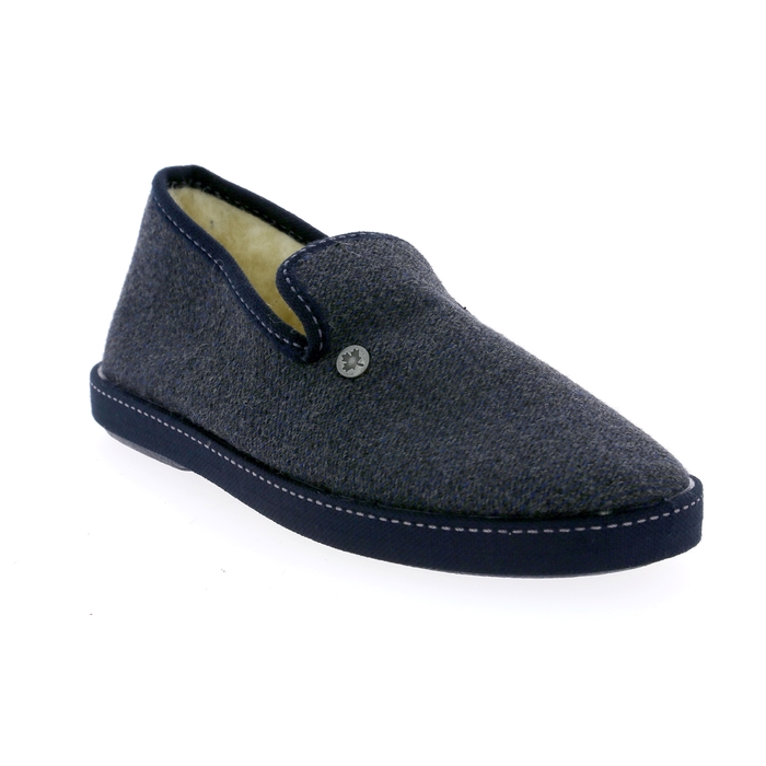 Cypres pantoffels blauw blauw