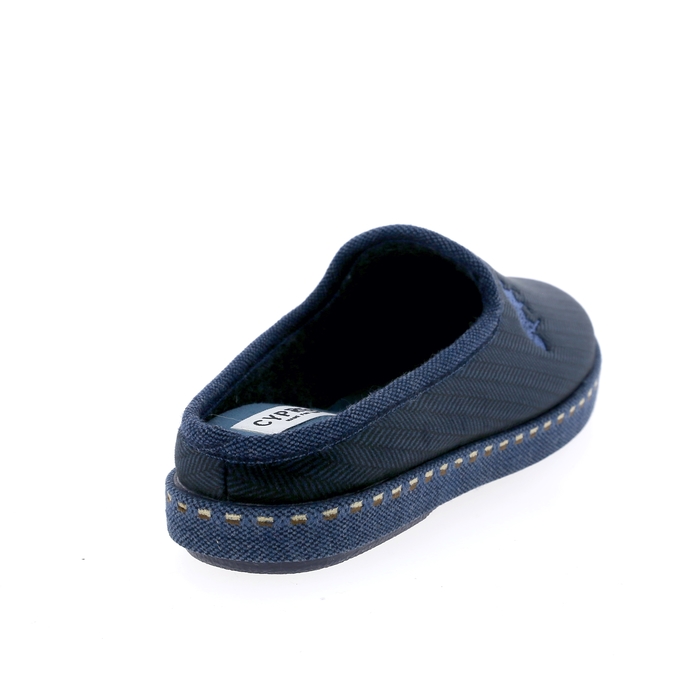 Cypres pantoffels blauw blauw