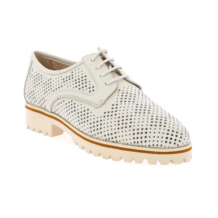 Gioia veterschoenen wit wit