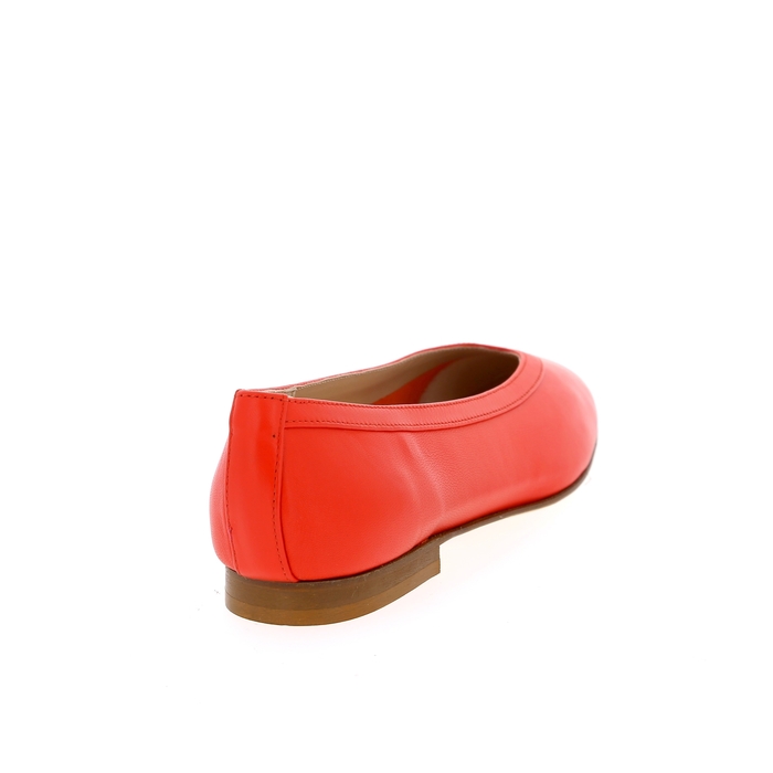 Delaere ballerines rouge rouge
