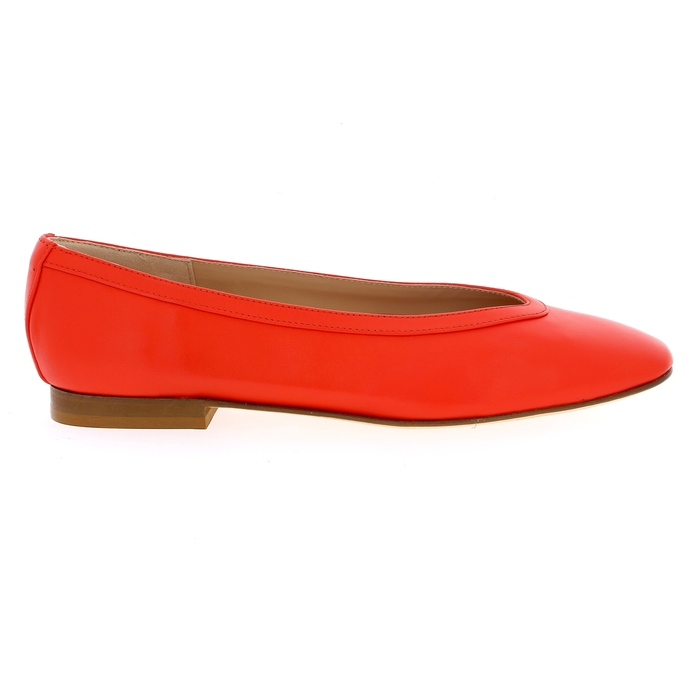 Delaere ballerines rouge rouge