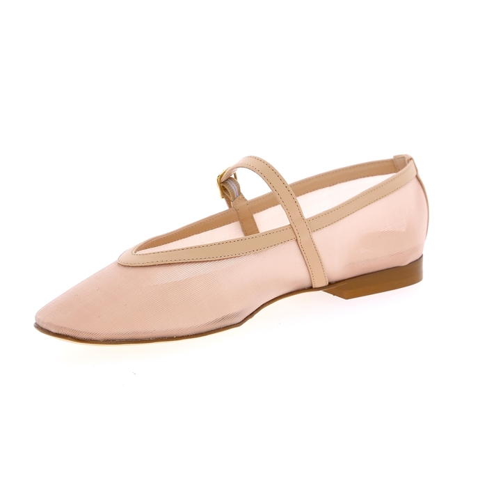 Delaere ballerines nude nude