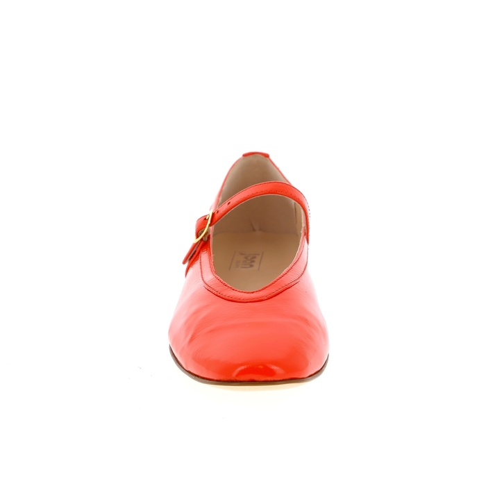Delaere ballerines rouge rouge