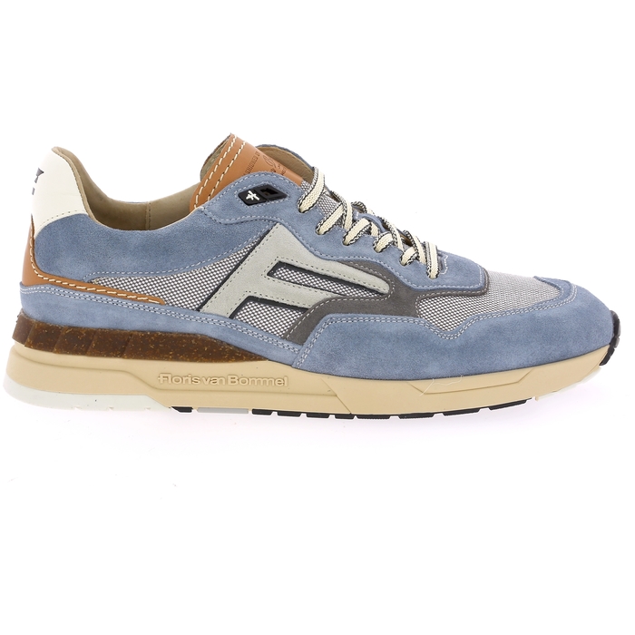 Sneakers Floris Van Bommel hemelsblauw