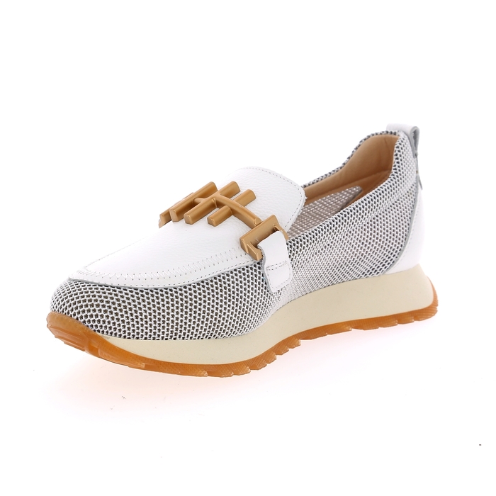 Hispanitas moccassins blanc blanc