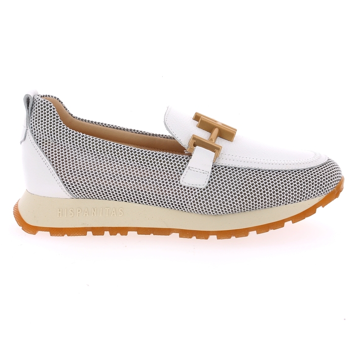 Hispanitas moccassins blanc blanc