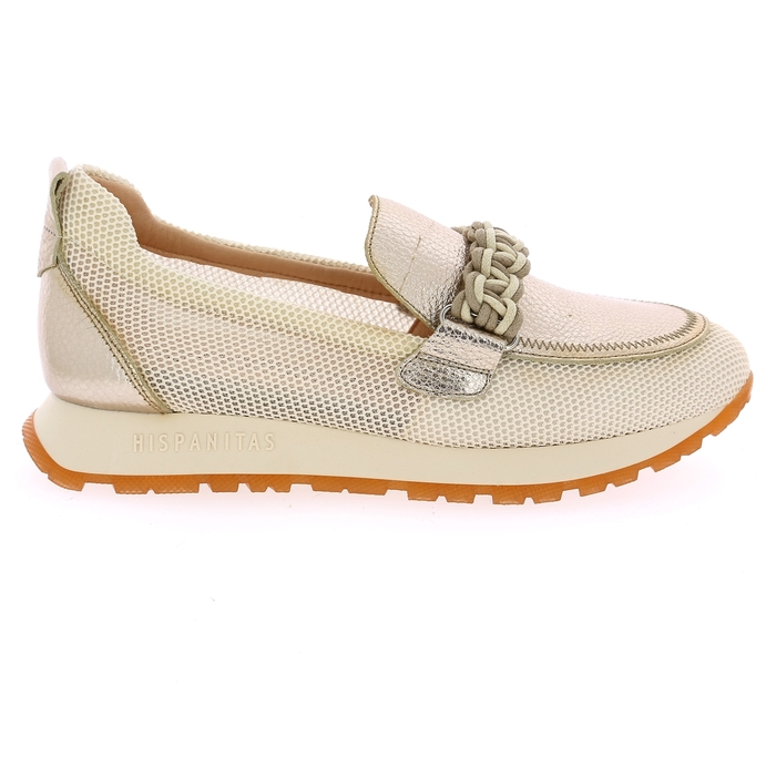 Hispanitas moccassins platine platine
