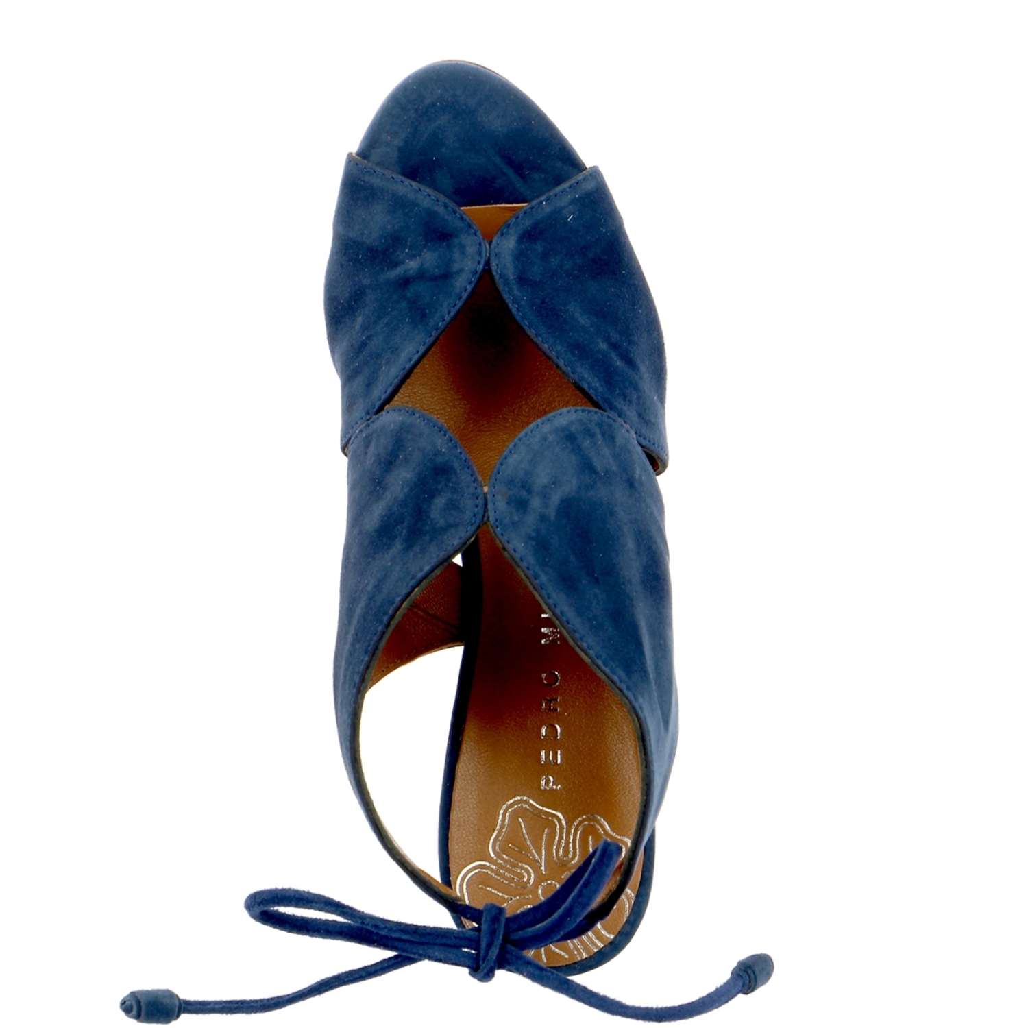 Zoom Miralles sandales bleu