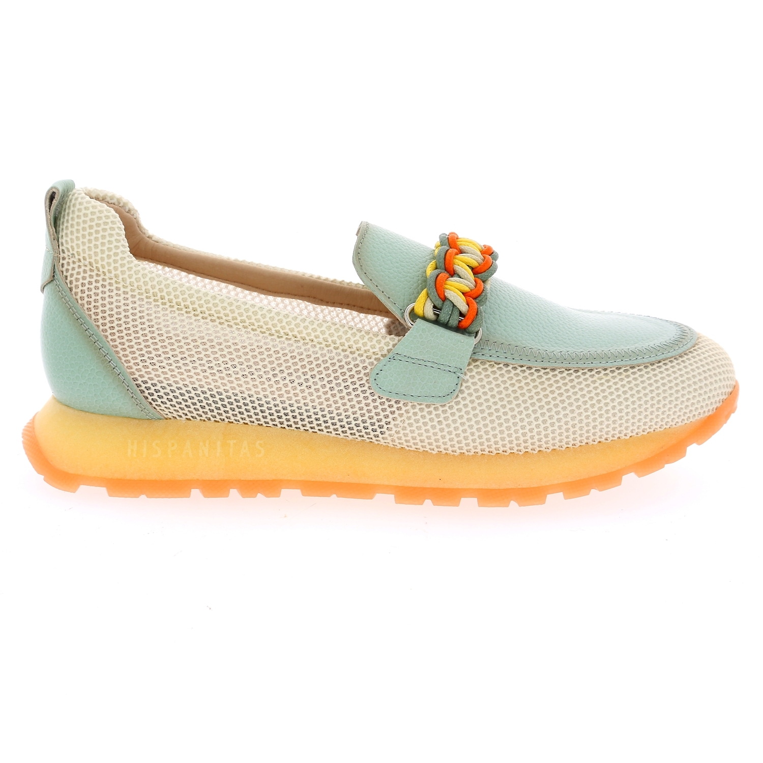 Zoom Hispanitas moccassins menthe