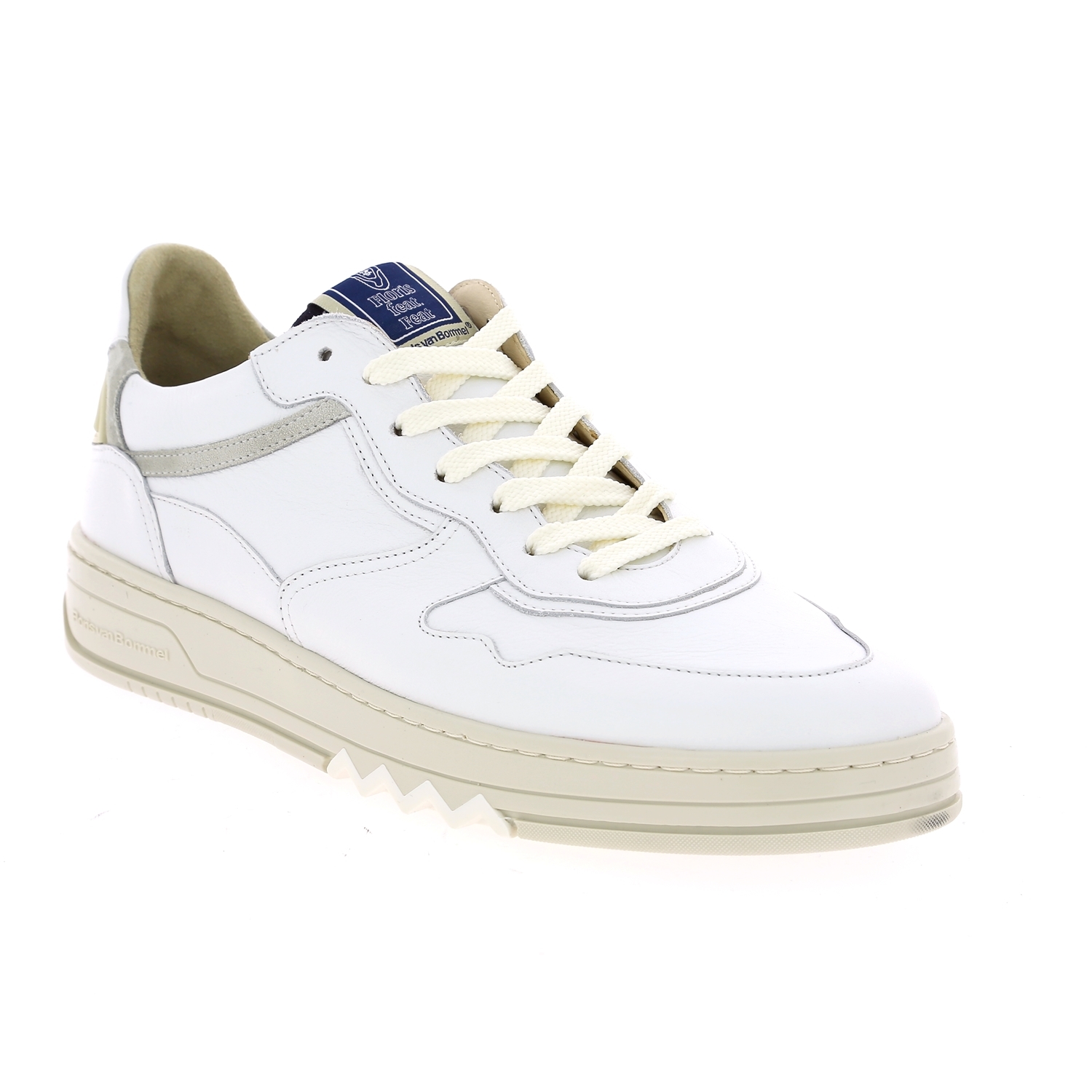 Zoom Floris Van Bommel basket blanc