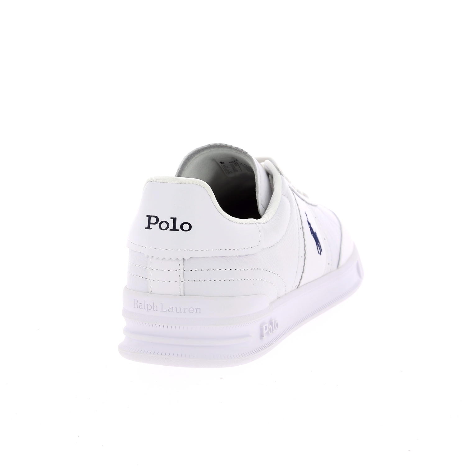 Zoom Ralph Lauren basket blanc