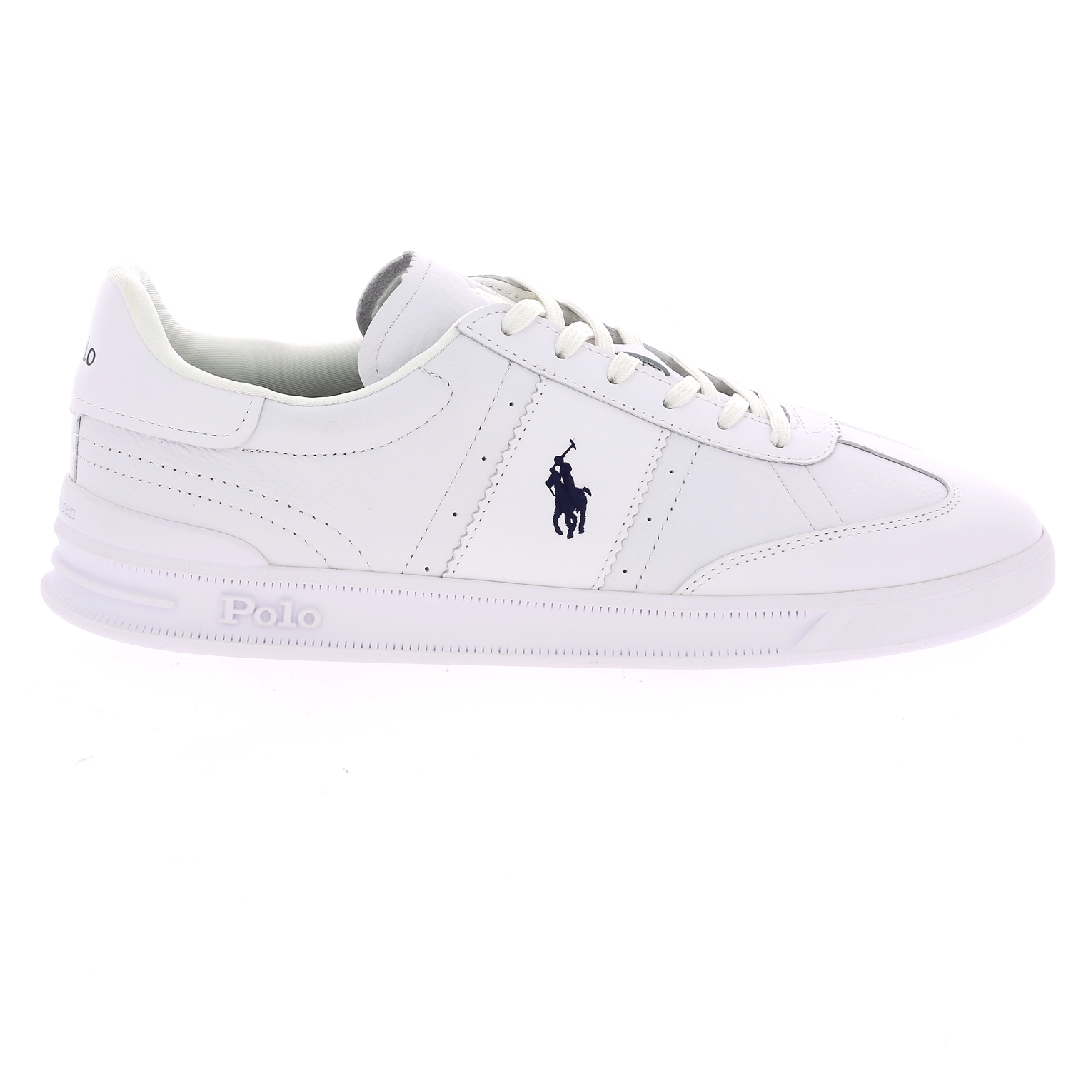 Zoom Ralph Lauren basket blanc