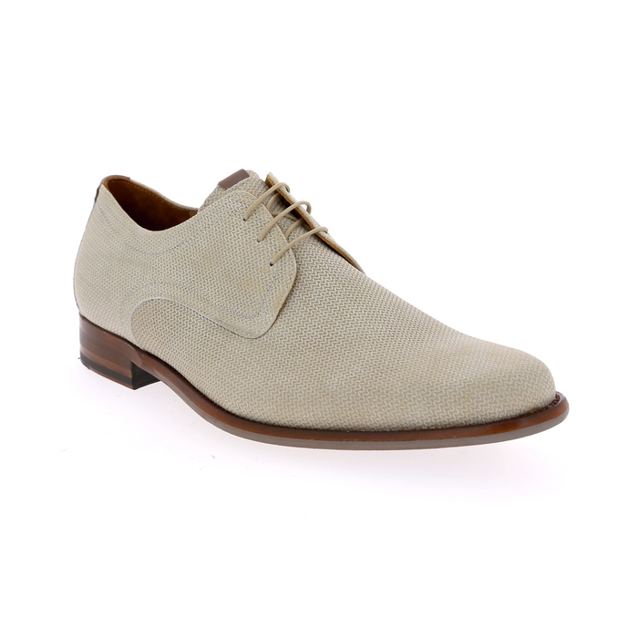 Floris Van Bommel veterschoenen grijs