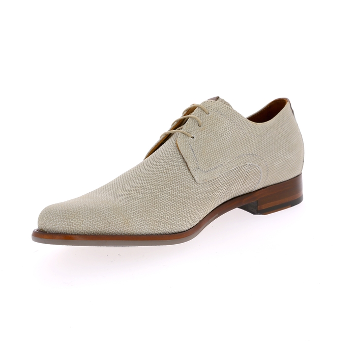 Floris Van Bommel veterschoenen beige beige