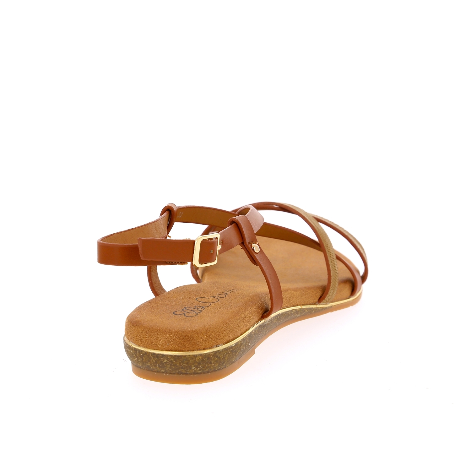 Zoom Ella Cruz sandalen cognac