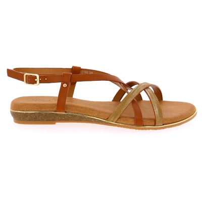 Ella Cruz sandalen cognac