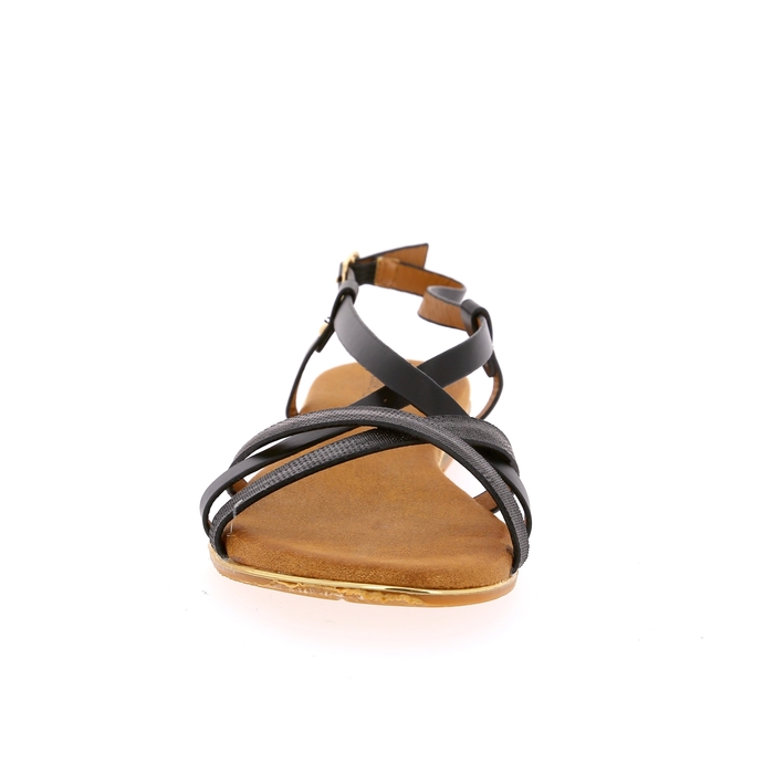 Ella Cruz sandalen zwart zwart