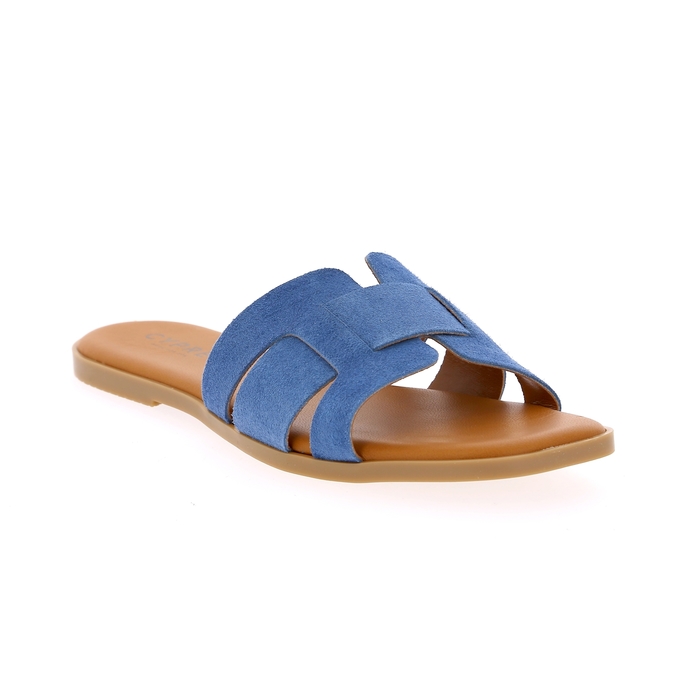 Cypres muiltjes - slippers hemelsblauw hemelsblauw